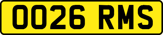 OO26RMS
