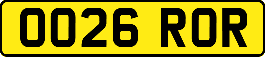 OO26ROR