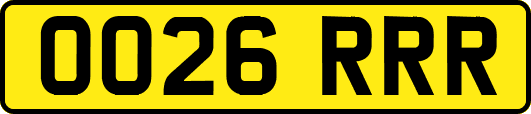 OO26RRR