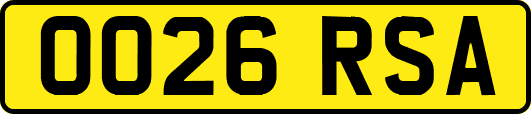 OO26RSA