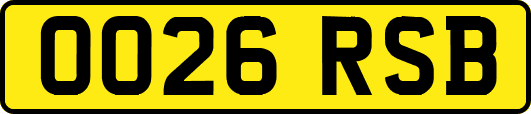 OO26RSB
