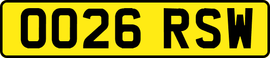 OO26RSW