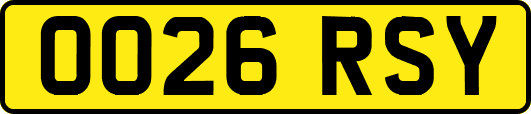 OO26RSY