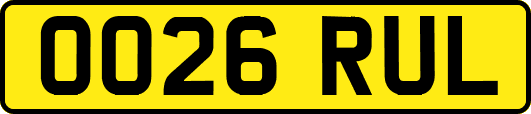OO26RUL