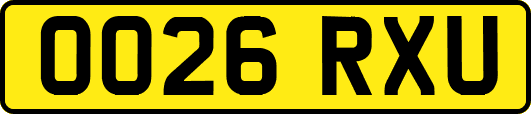 OO26RXU