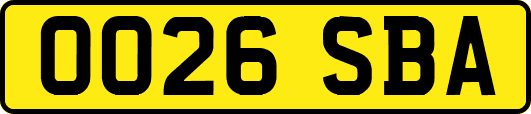 OO26SBA