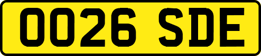 OO26SDE