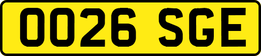 OO26SGE