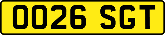 OO26SGT