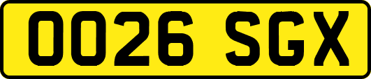 OO26SGX