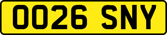 OO26SNY