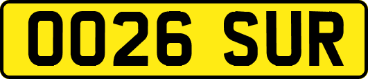 OO26SUR