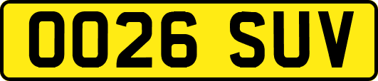 OO26SUV
