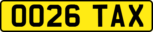 OO26TAX