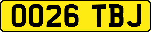 OO26TBJ