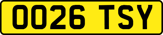 OO26TSY