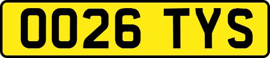 OO26TYS