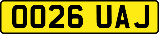 OO26UAJ