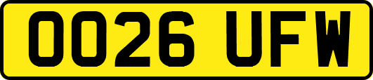 OO26UFW