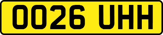 OO26UHH