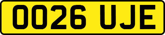 OO26UJE