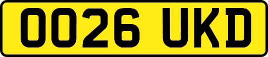 OO26UKD