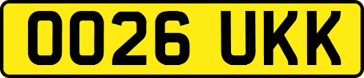 OO26UKK