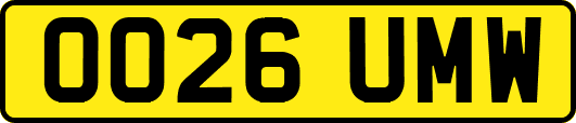 OO26UMW