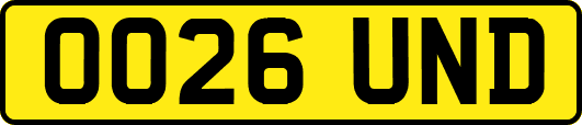 OO26UND