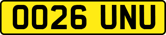OO26UNU