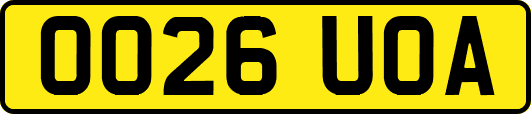 OO26UOA