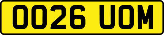 OO26UOM