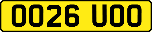OO26UOO