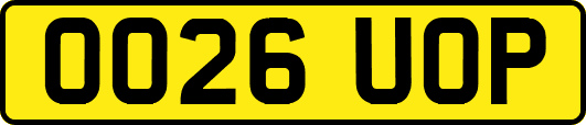 OO26UOP