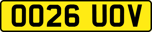 OO26UOV