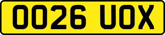 OO26UOX