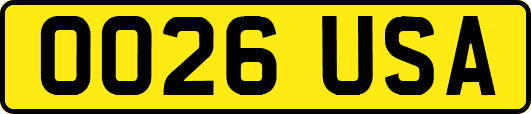OO26USA
