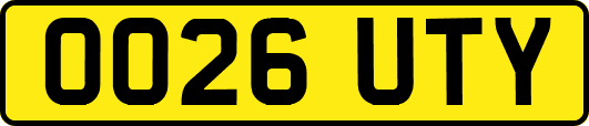 OO26UTY