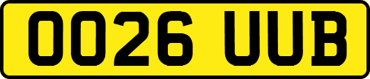 OO26UUB