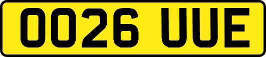 OO26UUE
