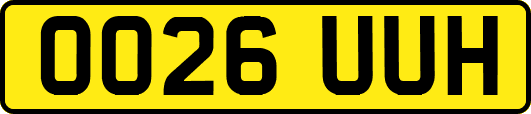 OO26UUH
