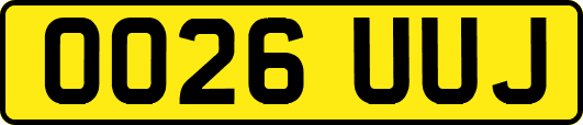 OO26UUJ