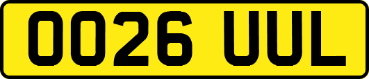 OO26UUL