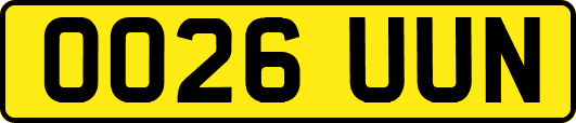 OO26UUN