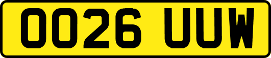 OO26UUW