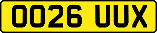 OO26UUX