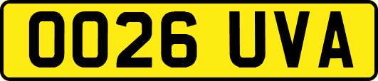 OO26UVA