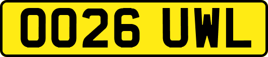 OO26UWL