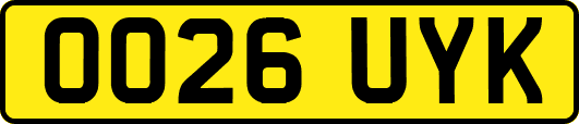 OO26UYK