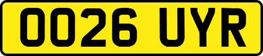 OO26UYR